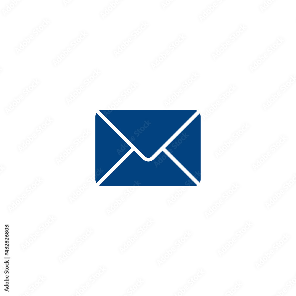 Message flat icon, mail icon vector for web, computer and mobile app Message flat icon, mail icon vector for web, computer and mobile app
