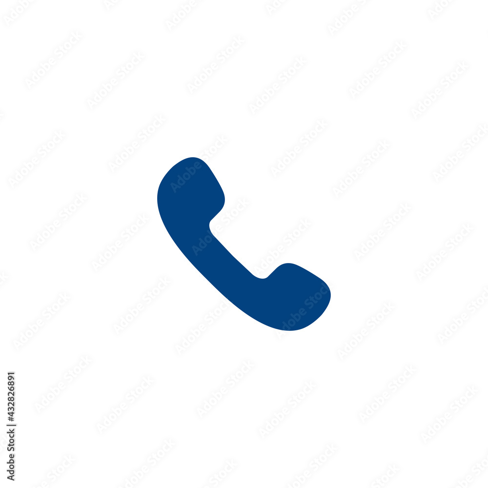 Call flat icon vector for web, computer and mobile app Call flat icon vector for web, computer and mobile app