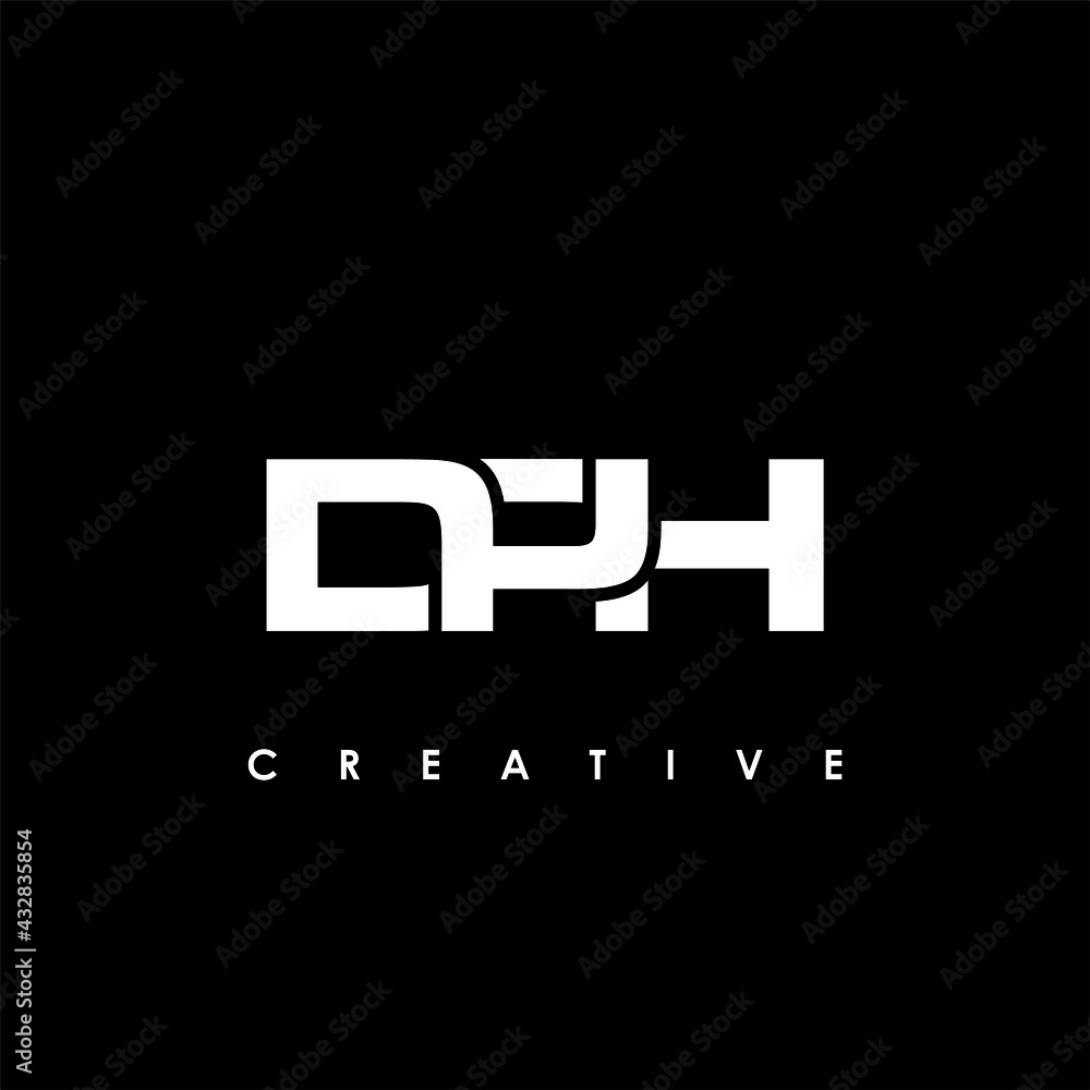 DPH Letter Initial Logo Design Template Vector Illustration DPH Letter Initial Logo Design Template Vector Illustration
