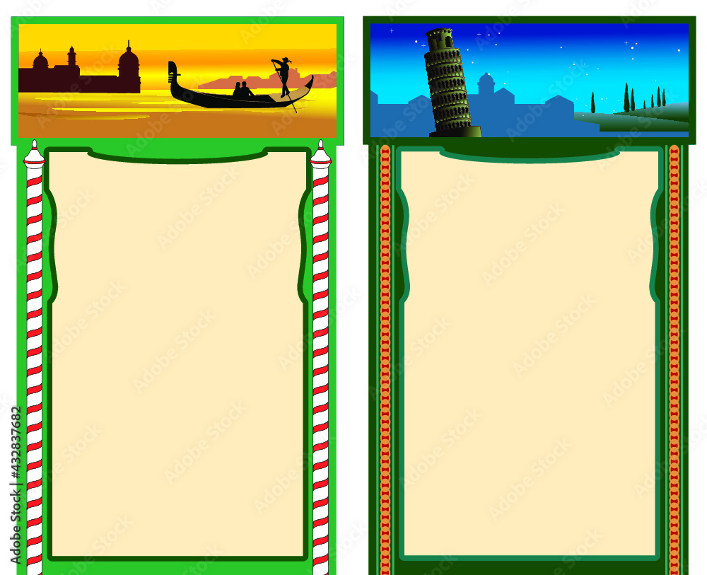 décor venise italie pise