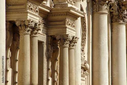 The Metropolitan Cathedral of Santa Maria Assunta is the main Catholic place of worship in Lecce. It is located in Piazza del Duomo and is in the Baroque style of Lecce