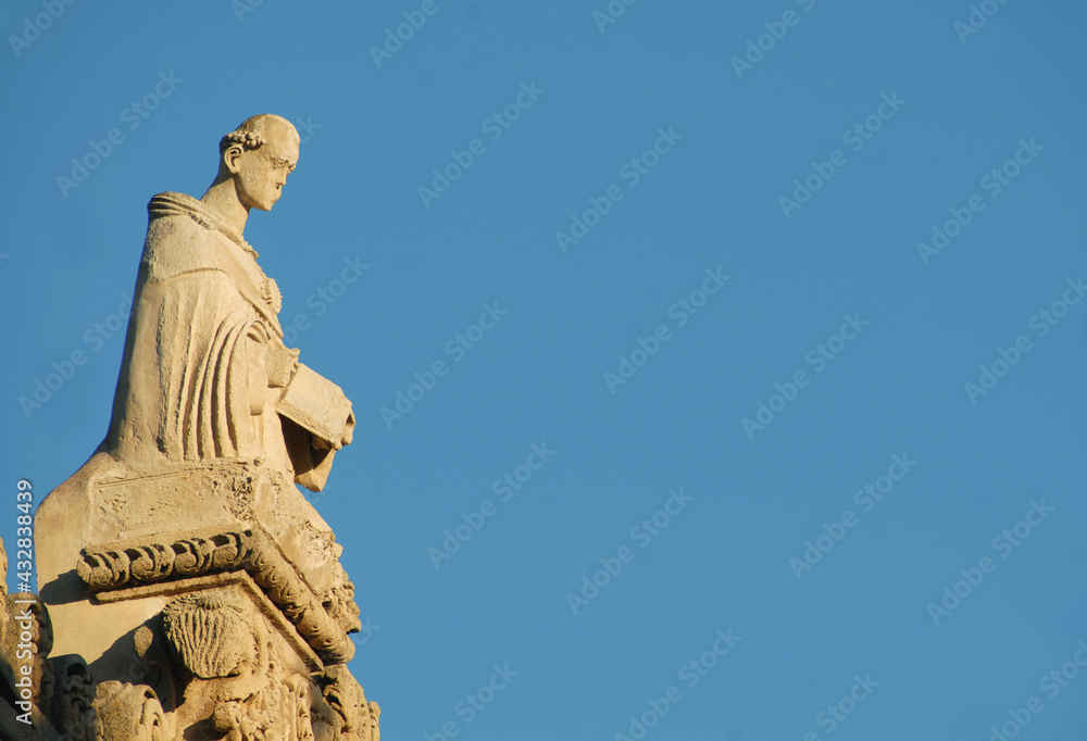 Obraz premium the baroque co-cathedral basilica of Sant'Agata is the cathedral of Gallipoli, it is dedicated to Sant'Agata, patron saint of the city of Gallipoli.