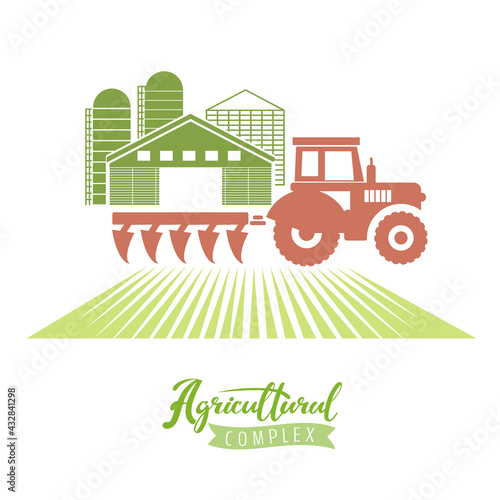 The emblem of the agricultural complex