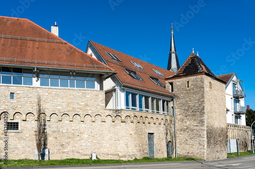 Stadtmauer und Pfarrersturm in Möckmühl photo