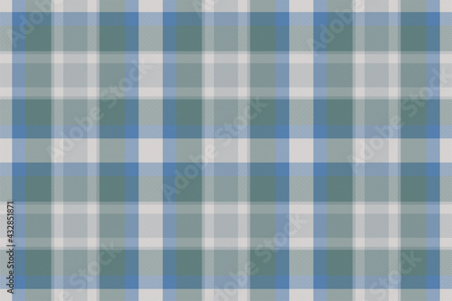 Plaid pattern seamless. Check fabric texture. Stripe square background. Vector textile design.