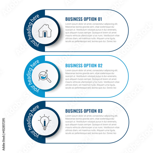 Vector Business infographics. Financial analysis data graphs and diagram, marketing statistic workflow modern business presentation elements vector investment progress icon.

