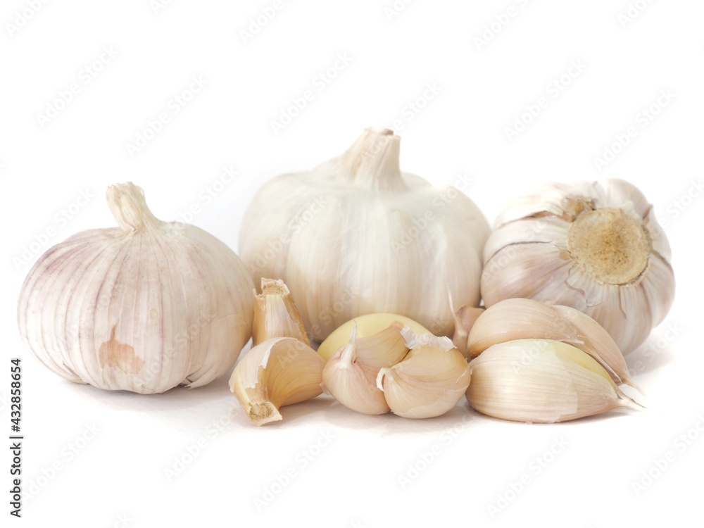 Photo of garlic for cooking. Photo of garlic for cooking.