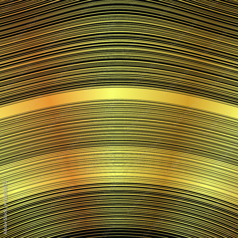 Obraz premium colored linear pattern of light stripes and lines on a dark background. graphic design. abstraction. shapes from mesh, waves, geometry. transparent. play of color. gradient. web
