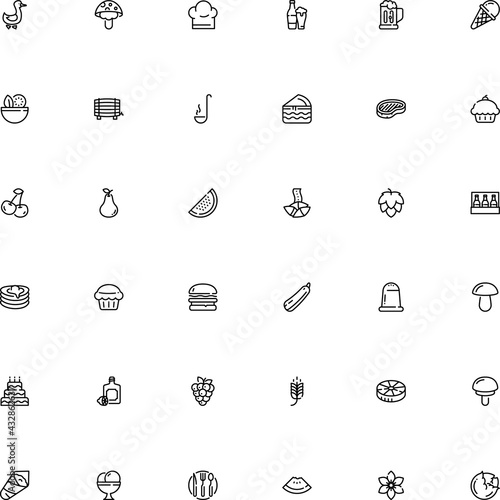 icon vector icon set such as: fly, baked, wildlife, spighe, contour, wear, purple, brewery, costume, squash, sirloin, barrel, pepper, transparency, hamburger, sandwich, collection, creamy, rigate