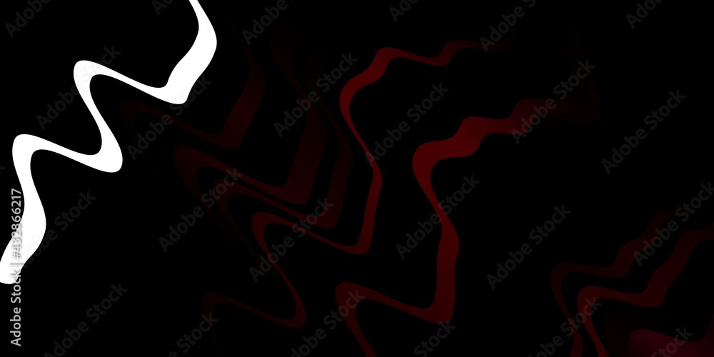 Dark Pink, Red vector background with bent lines. Dark Pink, Red vector background with bent lines.