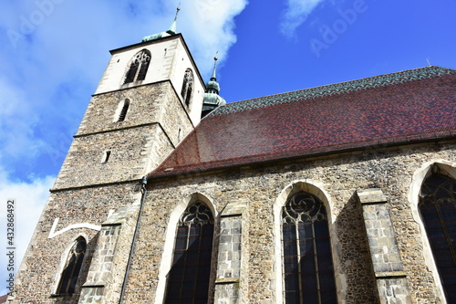 church of Saint Jakob in Jihlava town in Czech republic photo