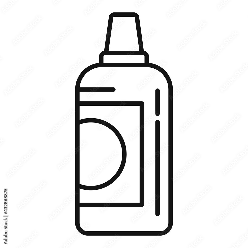 Mineral fertilizer icon, outline style Mineral fertilizer icon, outline style