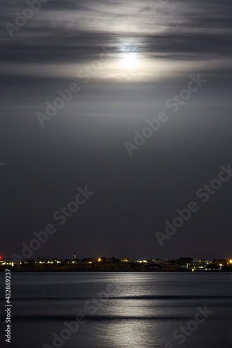 The full moon has been hidden