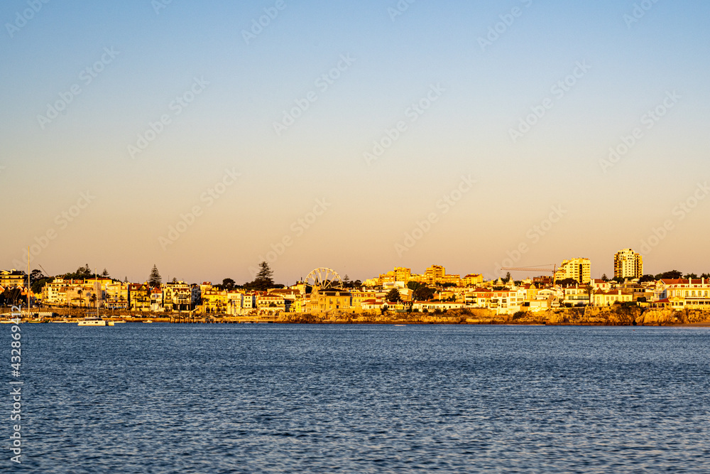 Fototapeta premium Coastline of Cascais in Portugal
