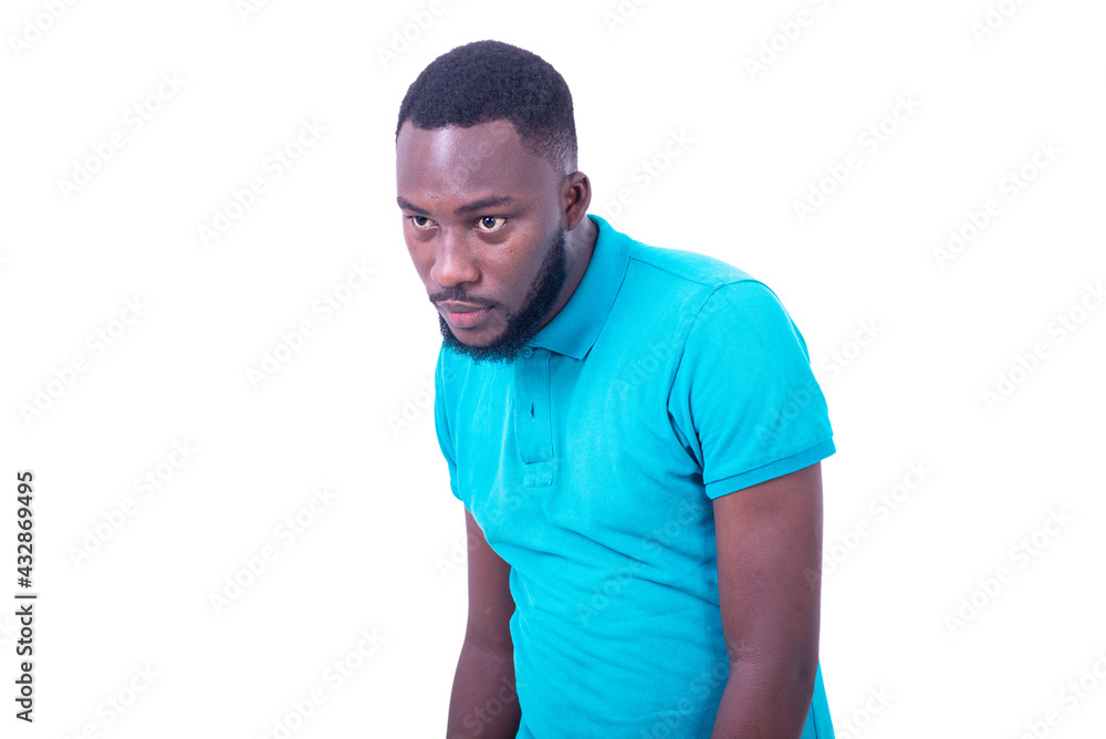 handsome serious young man looking aside. handsome serious young man looking aside.