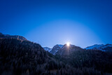 Sun over the mountains - Ticino, Switzerland