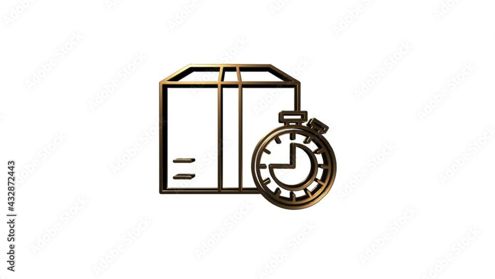Map navigation 3D silver icon isolated on empty background. Outline web icon. Motion graphics. Map navigation 3D silver icon isolated on empty background. Outline web icon. Motion graphics.