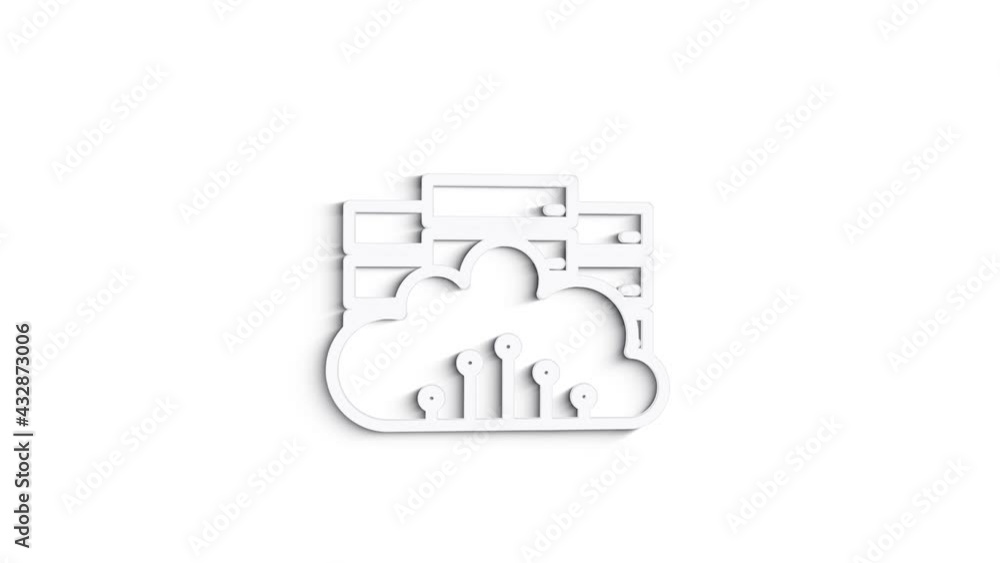 Cyber security 3D shadow icon with shield and check mark. Security concept. Motion graphics. Cyber security 3D shadow icon with shield and check mark. Security concept. Motion graphics.