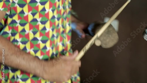 Hands of the musician