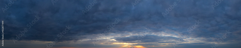 panorama sky. Beautiful cloud in the sunrise sky background. Sky banners background. panorama sky. Beautiful cloud in the sunrise sky background. Sky banners background.