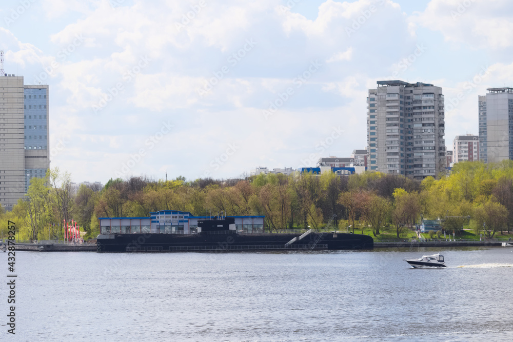 Naklejka premium Soviet diesel-electric submarine B-396