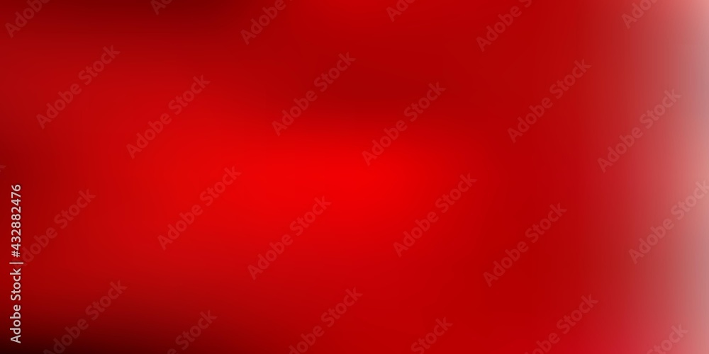 Light red vector blurred pattern.