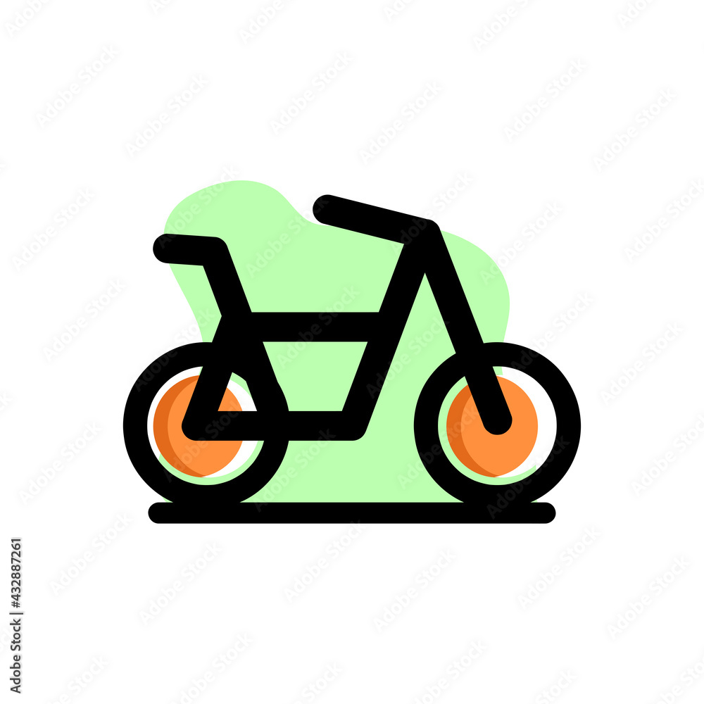 Best Bicycle Conceptual Vector Illustration Design Icon Best Bicycle Conceptual Vector Illustration Design Icon