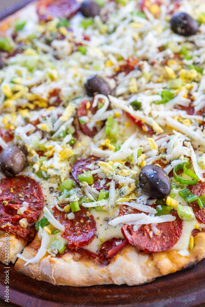 salami Pizza salami Pizza
