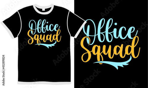 office squad, healthy lifestyle, professional businessman female and woman design quote