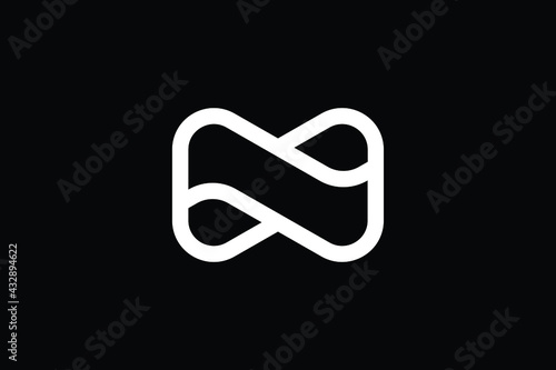 MN logo letter design on luxury background. NM logo monogram initials letter concept. MN icon logo design. NM elegant and Professional letter icon design on black background. M N NM MN
