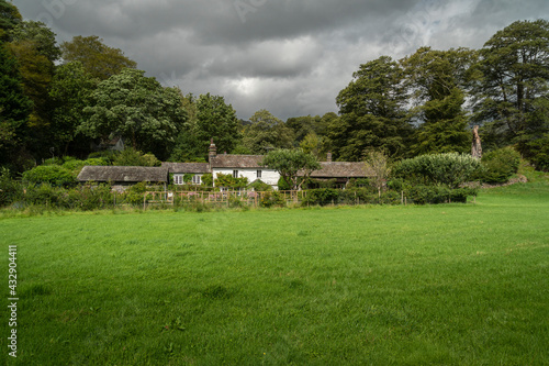 An English cottage in the countryside in the Lake District, Cumbria, UK