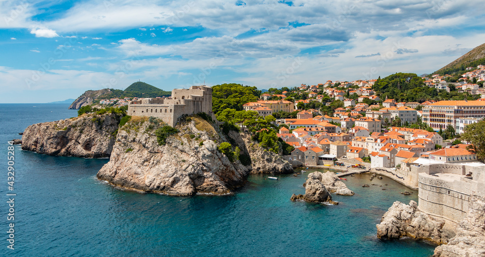 Lovrijenac Fortress and Dubrovnik