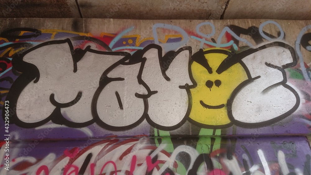 Naklejka premium Graffiti und StreetArt