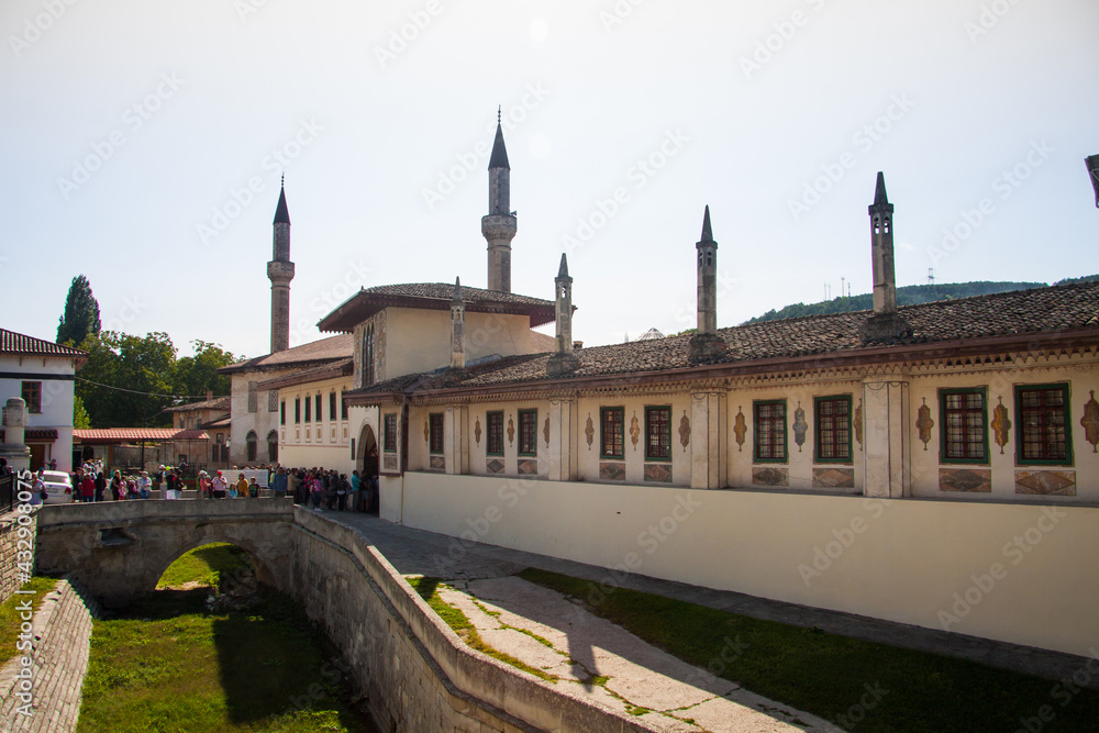 Khan's palace in bakhchisarai crimea