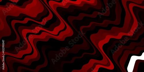 Dark Red vector texture with circular arc.