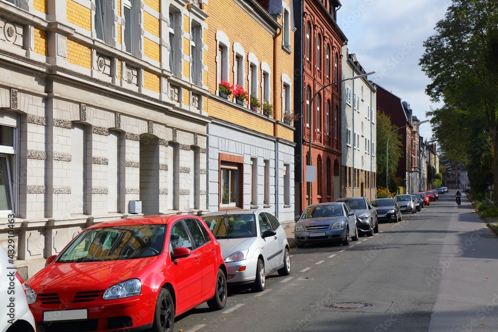 Street parking in Germany - Gelsenkirchen