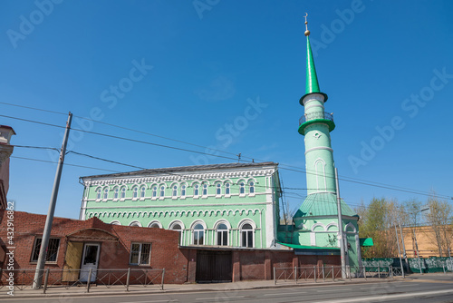 Sultan Mosque in the Old Tatar Settlement of Kazan, Tatarstan Republic. photo