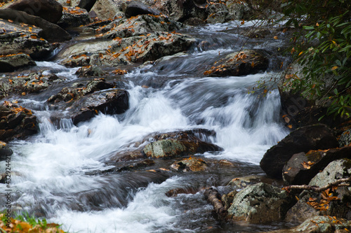 Refreshing mountain cascades © Allen Penton