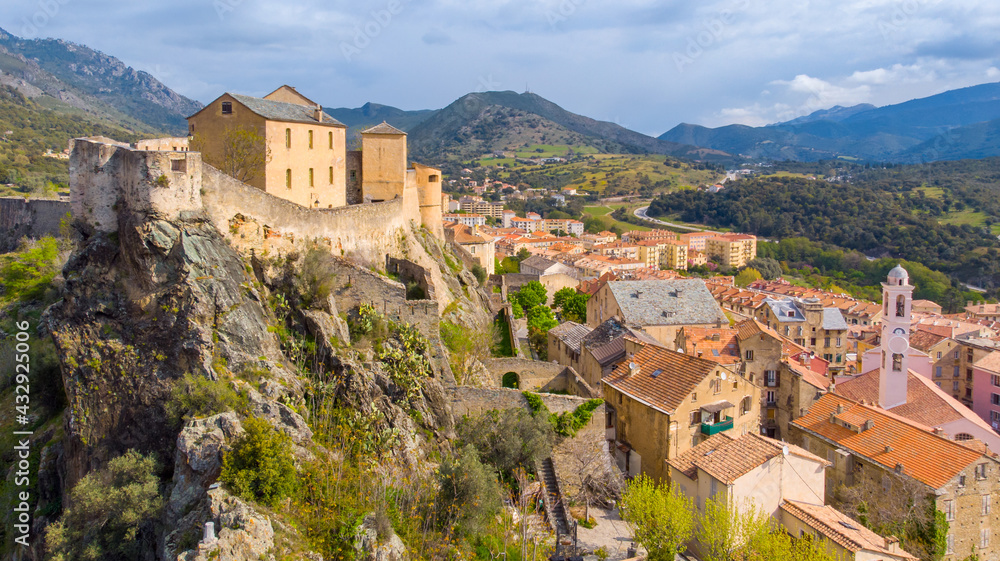 Carte Postale Ancienne CPA 20 Corse - Corte, La Citadelle - Années 1900