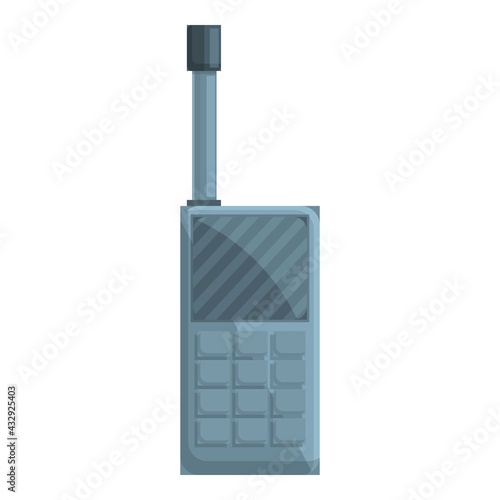 Safari walkie talkie icon. Cartoon of Safari walkie talkie vector icon for web design isolated on white background