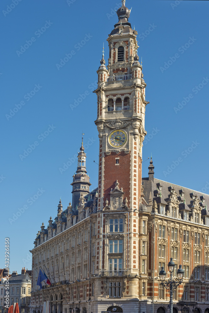 building of the Chamber of Commerce, Lille, France