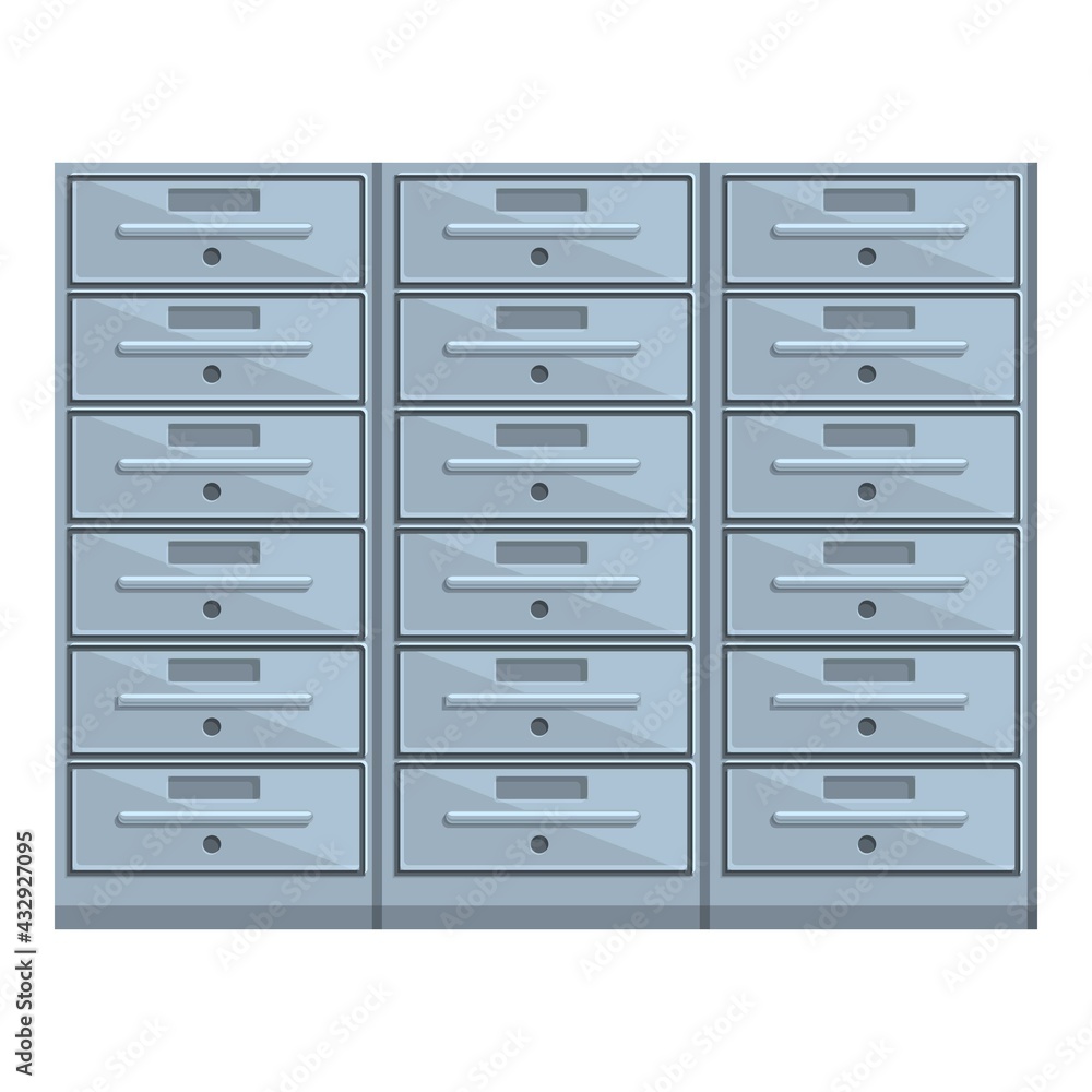 Deposit room button icon. Cartoon of Deposit room button vector icon for web design isolated on white background Deposit room button icon. Cartoon of Deposit room button vector icon for web design isolated on white background
