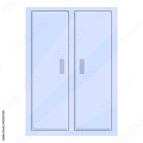 Deposit room wardrobe icon. Cartoon of Deposit room wardrobe vector icon for web design isolated on white background