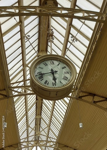 clock at the railway station