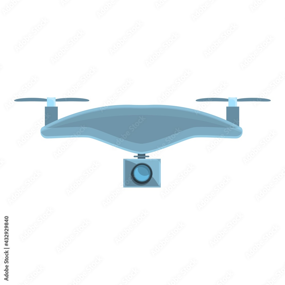 Drone technology spy icon. Cartoon of Drone technology spy vector icon for web design isolated on white background Drone technology spy icon. Cartoon of Drone technology spy vector icon for web design isolated on white background