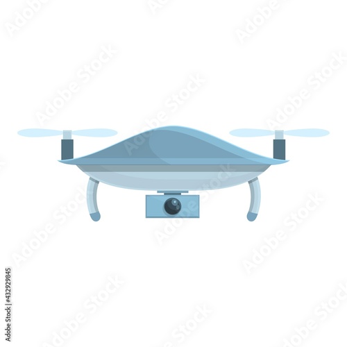Drone technology communication icon. Cartoon of Drone technology communication vector icon for web design isolated on white background