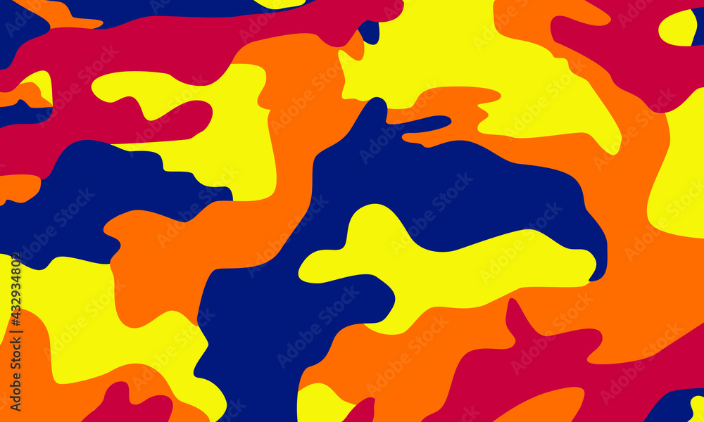 camouflage colored background. Vector illustration