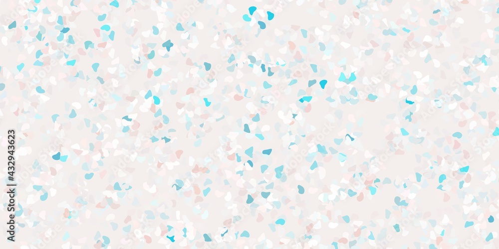 Light pink, green vector texture with memphis shapes. Light pink, green vector texture with memphis shapes.