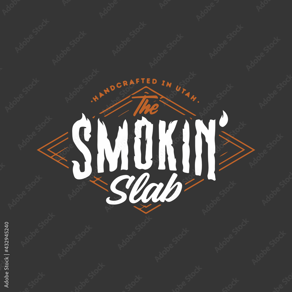 The Smoking slab custom t shirt design