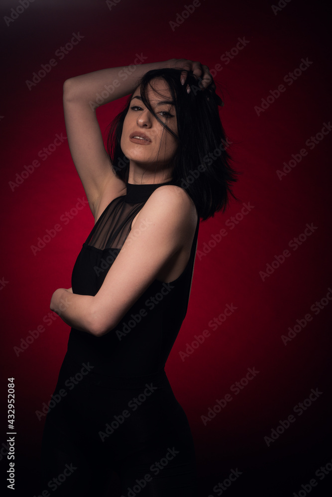 Seductive girl is seducing Seductive girl is seducing